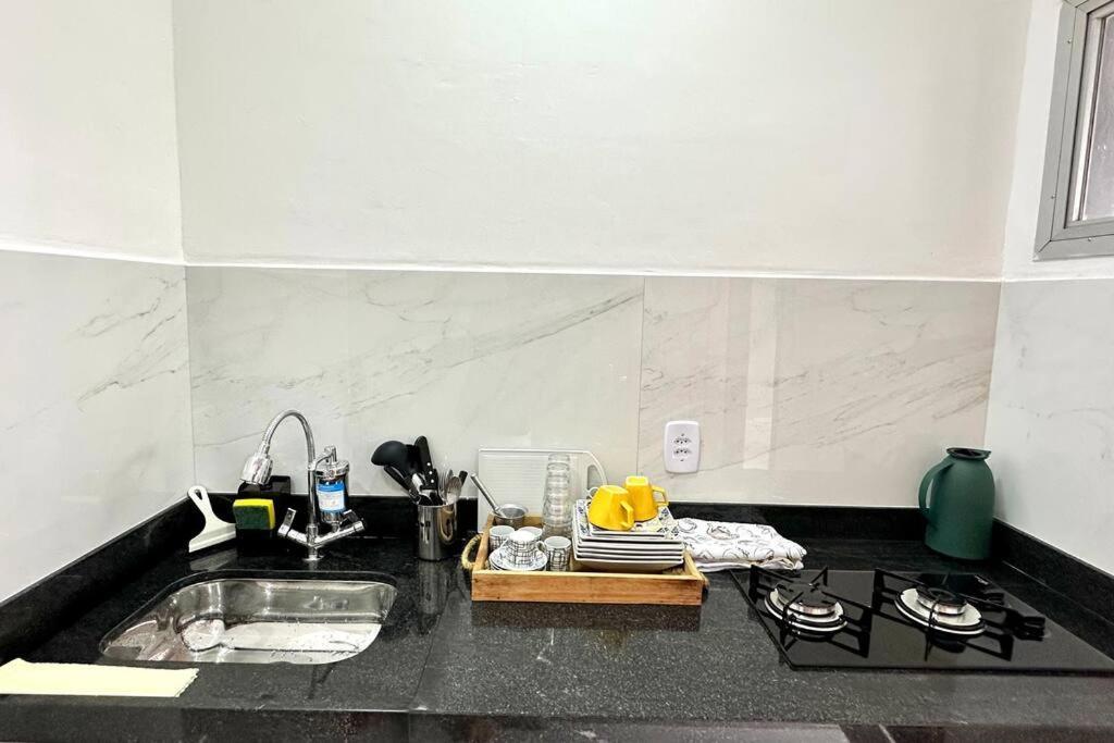 Apartamento Flat Quarto E Sala Praia Das Castanheiras Guarapari Exterior foto