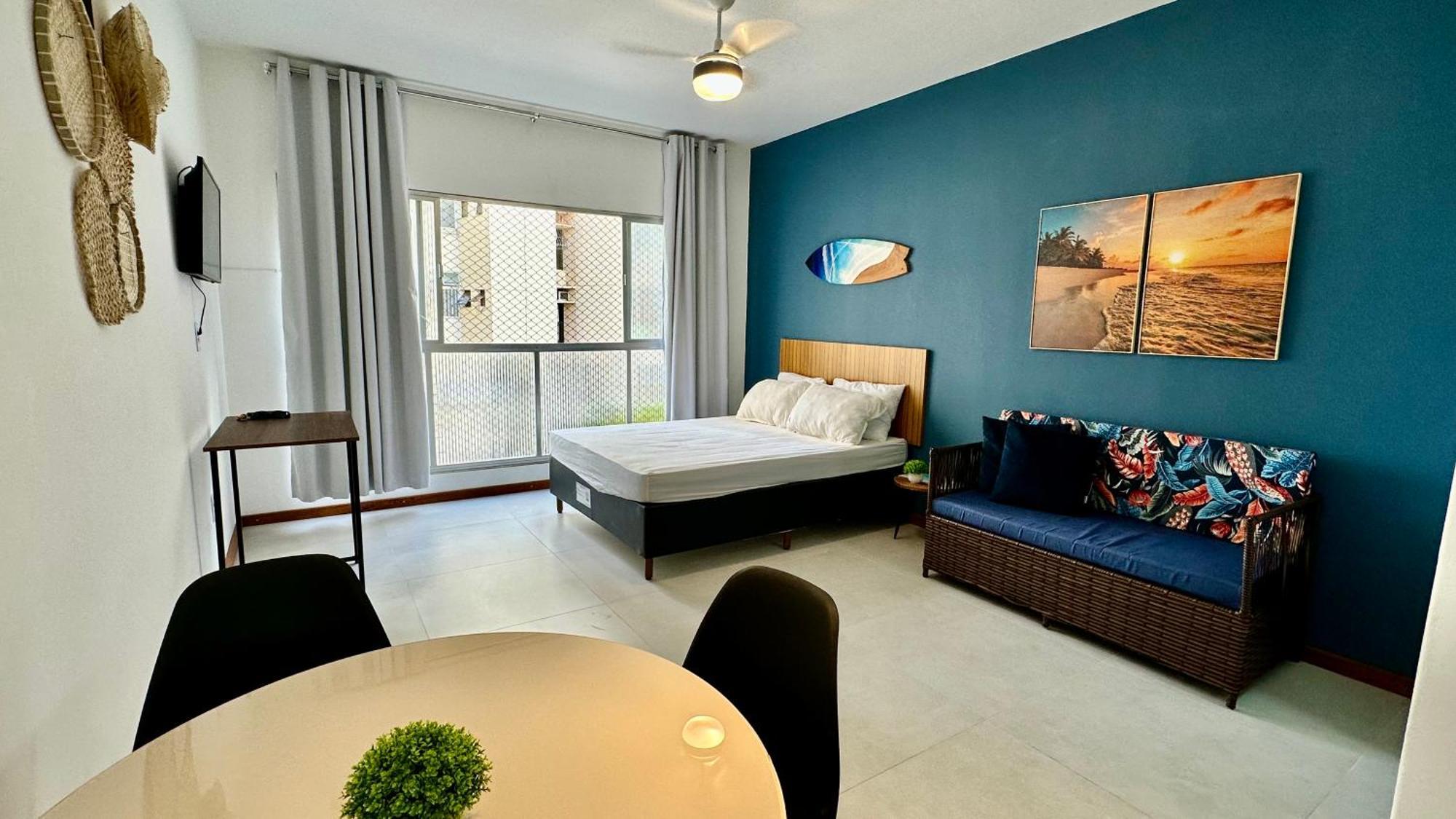 Apartamento Flat Quarto E Sala Praia Das Castanheiras Guarapari Exterior foto